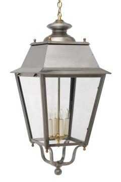 French Steel and Brass Lantern - 3921120