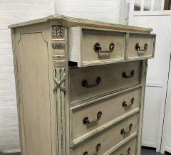 French Style Louis XIV Painted Chest - 1886557