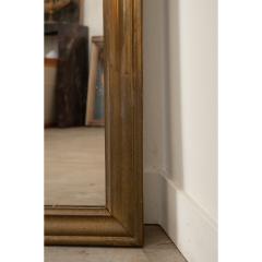 French Symmetrical Brass Plated Bistro Mirror - 3330462