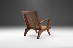 French Teak Armchair France 1950s - 1878385