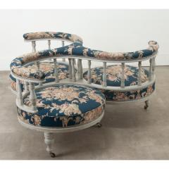 French Three Seat Conversation Sofa - 3474151