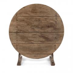 French Tilt Top Table de Vendange or Wine Tasting Table - 3087116