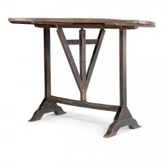 French Tilt Top Table de Vendange or Wine Tasting Table - 3114687