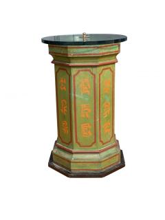 French Tole Pedestal Table - 2370527