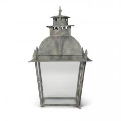 French Tole and Glass Lantern - 3277900