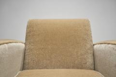 French Upholstered Club Chairs France 1940s - 3264074