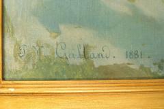French Victorian 3 Cupids Painting - 4516385