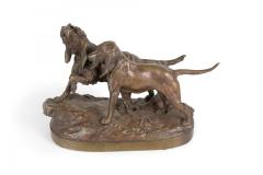 French Victorian Bronze Dogs - 4407688