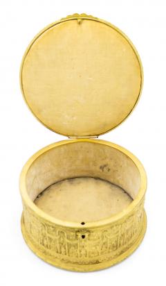 French Victorian Bronze Dore Box - 4322172