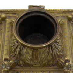 French Victorian Bronze Inkwell - 4407680