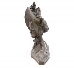 French Victorian Bronze Lady Bust - 4322090