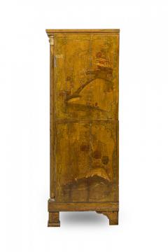 French Victorian Chinoiserie Gilt Painted and Lacquered 6 Drawer Chest Dresser - 4169799
