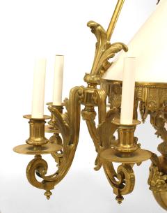 French Victorian Converted Gas Chandelier - 733129