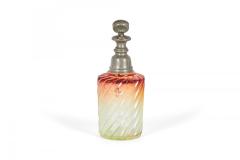 French Victorian Cranberry Baccarat Crystal Perfume Atomizer - 4676016