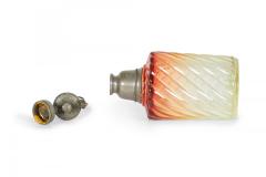 French Victorian Cranberry Baccarat Crystal Perfume Atomizer - 4676018