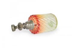 French Victorian Cranberry Baccarat Crystal Perfume Atomizer - 4676019