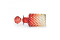French Victorian Cranberry Baccarat Crystal Perfume Bottles - 4672845