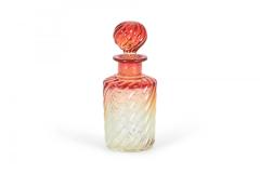 French Victorian Cranberry Baccarat Crystal Perfume Bottles - 4672861