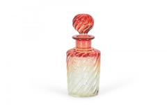 French Victorian Cranberry Baccarat Crystal Perfume Bottles - 4672863