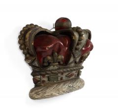 French Victorian Crown Wall Plaque - 4321803