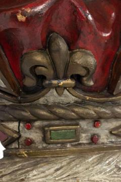 French Victorian Crown Wall Plaque - 4321814