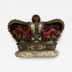 French Victorian Crown Wall Plaque - 4332467
