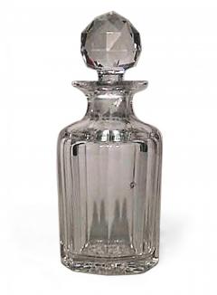 French Victorian Crystal Perfume Bottle - 4672857
