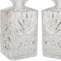 French Victorian Cut Crystal Decanters - 4321587