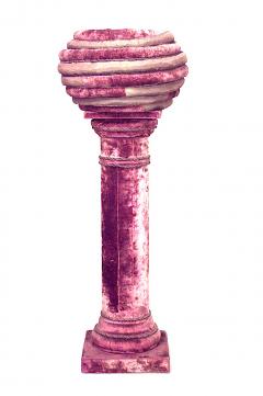 French Victorian Fantasy Tubular Pedestal - 1437248