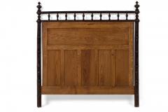 French Victorian Faux Bamboo Wooden Twin Bed - 4660772