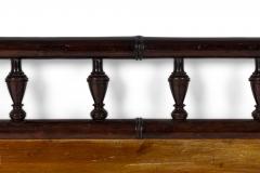 French Victorian Faux Bamboo Wooden Twin Bed - 4660774