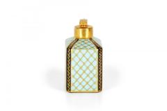 French Victorian Floral Porcelain Perfume Atomizer - 4676028