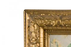 French Victorian Floral Still Life Watercolor - 4516726