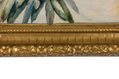 French Victorian Floral Still Life Watercolor - 4516728