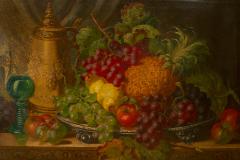 French Victorian Fruit Platter Still Life - 4654125