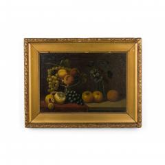 French Victorian Fruit and Vase Still Life - 4700725