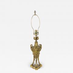 French Victorian Gilt Bronze Satyr Table Lamp - 1394757