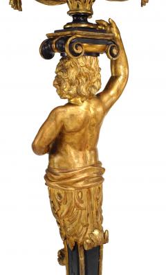 French Victorian Gilt Cupid Pedestals - 918537