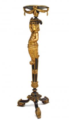 French Victorian Gilt Cupid Pedestals - 918540