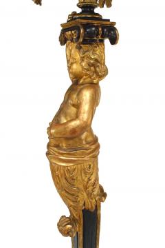 French Victorian Gilt Cupid Pedestals - 918542