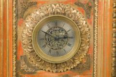 French Victorian Gilt and Painted Wall Clock - 4660910