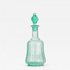 French Victorian Green Glass Decanter - 4742136