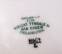 French Victorian Haviland Floral Porcelain Plates - 4669222