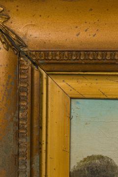 French Victorian Landscape of House by Two Waterfalls - 4516605