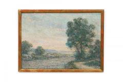 French Victorian Landscape of Stream and Tree - 4516730
