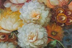 French Victorian Oil On Canvas Painting Titled Still Life 4  - 4654016