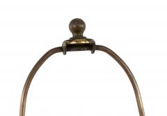 French Victorian Rouge Marble Table Lamp - 4658391