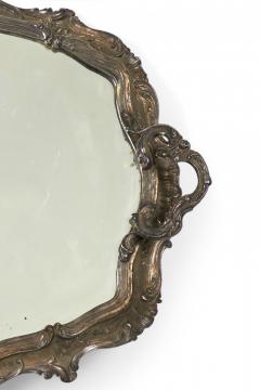 French Victorian Silver Plate Tray - 4322478