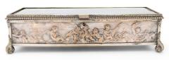 French Victorian Silver Plated Box - 4670367