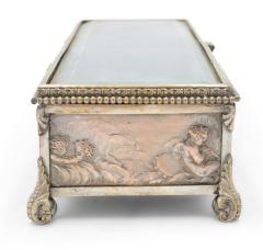 French Victorian Silver Plated Box - 4670369